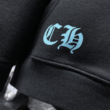 Chh Chrome Hearts Hoodie Color Leather Sanskrit Hand Painted Graffiti Hooded Sweater