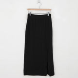 Women Dresses Spring and Autumn Slim Fit Split Casual Knitted Dress