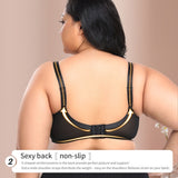 Full figure bra lace thin section