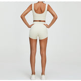 Women Yoga Set Sports Suit Sports Underwear Sports and Fitness Shorts