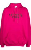 Vetements Hoodie Autumn and Winter VTM Washing Water Loose Sweater