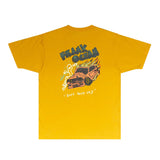 Gallery Dept T Shirt Retro Printed Loose Short-Sleeved Shirt