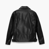 Men Motorcycle Jacket Autumn and Winter Faux Leather Motorcycle Jacket Jacket 3427/301