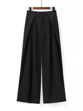 Women Sweatpants Wide Leg Pants Draped Casual Pants