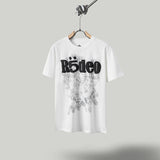 Travis Scott T Shirts FW24xRodeoxSP5 spider web print short-sleeve