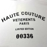 Vetements Hoodie VTM Letter Printed Hoodie