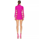 Women Dresses Bandage Dress Sexy Nightclub Dress (Ont0408)