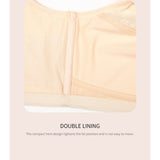 Full figure bra wireless lace lightly lined