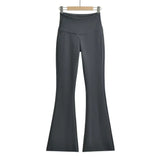 Women Sweatpants Sheath Bell-Bottom Pants Casual Trousers