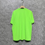 Amiri t shirts flame gold letterprinting short sleeves