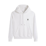 Ami aheoinelovefall and winterpure cotton hooded sweatshirtcasuallooselong sleeves couple hoodie
