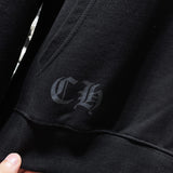 Chh Chrome Hearts Hoodie Autumn/Winter Classic Sanskrit Blue Alphabet Casual Sports Hooded Sweater