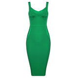 Women Dresses Bandage Dress Sleeveless Long Dress (Ont0408)