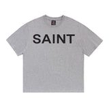 saint m t shirts s.m vintage high street casual crew neck pullover short sleeve tee