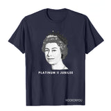 Inspired by Queen's Platinum Jubilee 2022 Elizabeth 70 Years T-shirt Figure Short Sleeve T-shirt