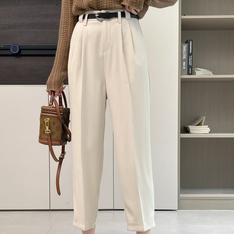 Women Sweatpants Spring Straight Suit Pants Loose Casual Pants