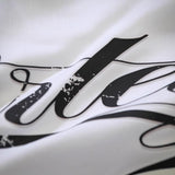 Hip-hop t-shirts: american spring/summer kanye high street style short sleeve letter print trendy loose casual t-shirt