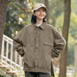 Unisex Shirts Autumn Pocket Jacket