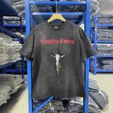 saint m t shirts s.m. masked portrait graphic crewneck pullover short sleeve tee