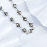 Chrome Hearts Necklace Cross Anchor Necklace Men's and Women's Coarse Cross Necklace