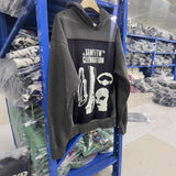 Saint m t jackets s.m cell celebration graphic washed & distressed hoodie wholesale