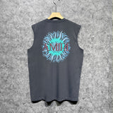 Amiri tank top colorful sun print