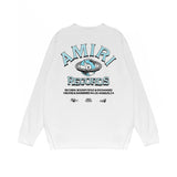 Amiri Long Sleeved Shirt Printed Trendy Pure Cotton