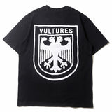 Hip-hop t shirts american high street half sleeve vulture printingloosecasual round neck short sleeve t-shirt