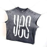 saint m t shirts s.m letter print limited edition pullover casual tank top