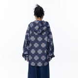 Unisex Jacket Autumn Hooded Loose Shirt