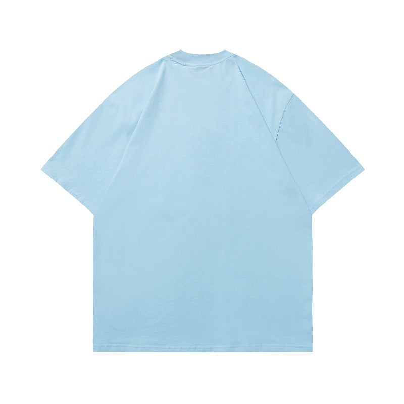 Drew house tshirt r collection d@ew rainbow & cloud cartoon graphic crew neck short sleeve tee