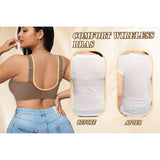 Full figure bra seamless push-up to prevent sagging