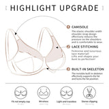Full figure bra lace bodysuit