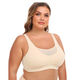 Full figure bra sports without wire