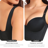 Full figure bra body shaping and beautiful back