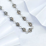 Chrome Hearts Necklace Cross Anchor Necklace Men's and Women's Coarse Cross Necklace