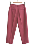 Women Sweatpants Spring Loose Split Suit Pants