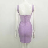 Women Dresses Bandage Dress Slim Fit Hip Skirt Evening Party Dress Skirt (Ont0408)