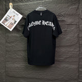 Ch hip-hop t shirts high weight ch short sleeve sanskrit printingloosecasualpure cotton american heavy weight short sleeve men