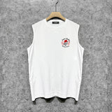 Amiri tank top hat big gray wolf printing