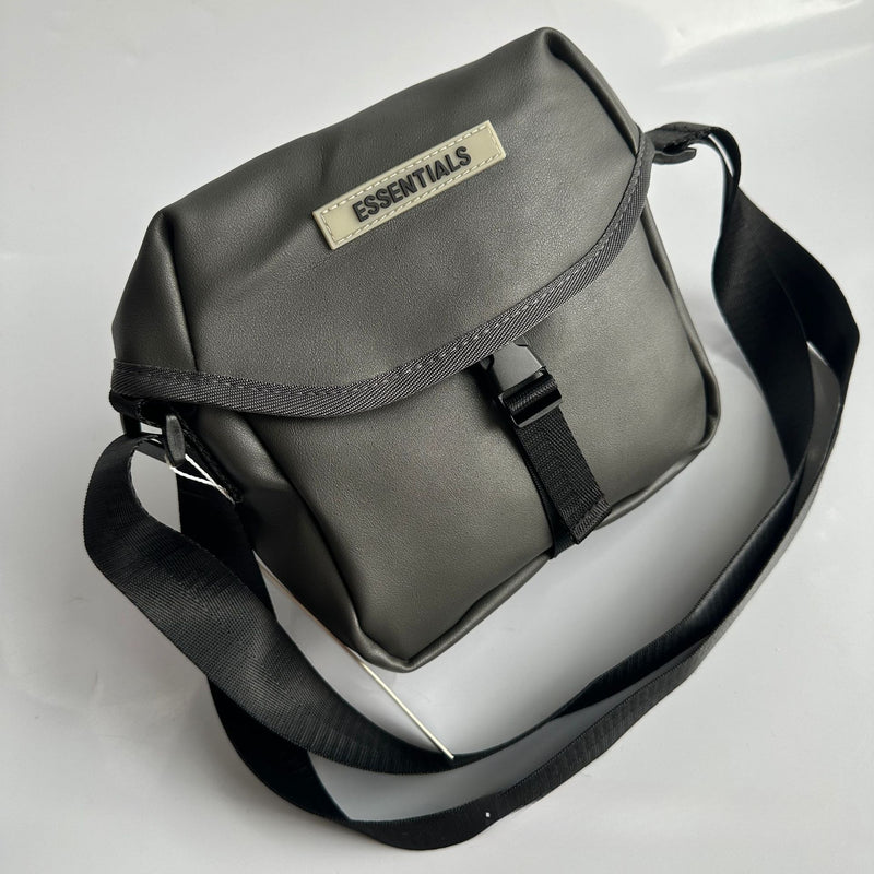 Men's Crossbody Bag Horizontal Bag Cover One Shoulder Crossbody Bag
