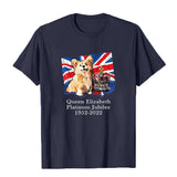 Inspired by Queen's Platinum Jubilee 2022 Elizabeth 70 Years T-shirt Th Anniversary Graphic Print Crew Neck Short Sleeve T-shirt