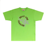 Gallery Dept T Shirt Retro Printed Loose Short-Sleeved Shirt