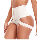 Butt lifter tummy control button shaping pants