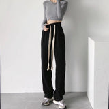 Women Sweatpants Loose Autumn and Winter Straight Sports Pants