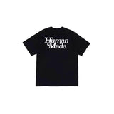 Men T-shirts HUMAN Letter Short Sleeve T-Shirt Print Casual