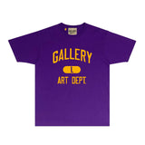 Gallery Dept T Shirt Retro Printed Loose Short-Sleeved Shirt (part2)