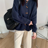 Women Knitted Cardigan Baggy Coat