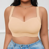 Full figure bra seamless push-up to prevent sagging