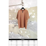 Ch hip-hop t shirts ch croo short-sleeved sanskrit full-print letter loosecasualpure cotton american heavy weight short-sleeved high street